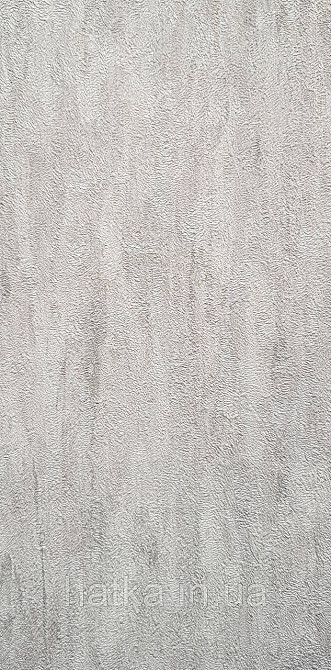 Шпалери вінілові на флізеліні Pera метрові під штукатурку структурні оксамит сірі білі срібло Київ - фото 2