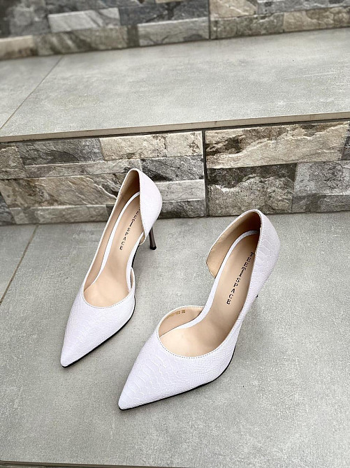 Туфлі жіночі TEE фіолетовий еко-шкіра каблук 9см 36р ( -123) Коломыя - изображение 10