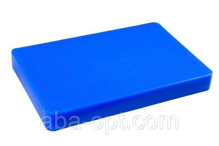 Дошка обробна пластикова синя 44 х 30 х 5 см (шт) Одеса - фото 1