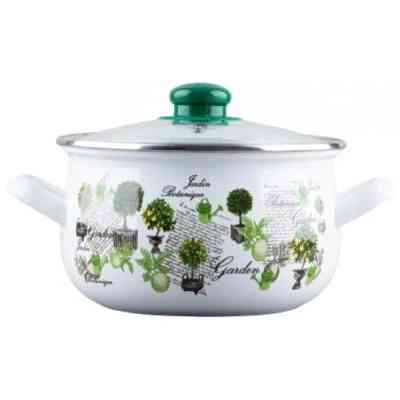 Каструля Gusto "Ботанічній сад" 24 см 5,7 л (GT-T-124-BG) Вінниця