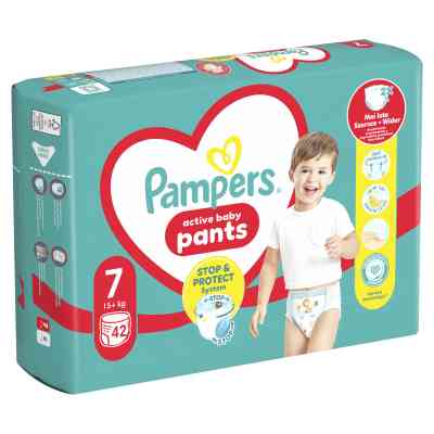 Подгузники Pampers Pants Giant Plus Размер 7 (17+ кг) 42 шт (8700216341639) Винница