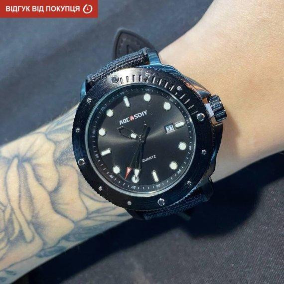 Часы мужские наручные Aocasdiy Expert (Черный) Винница - изображение 5