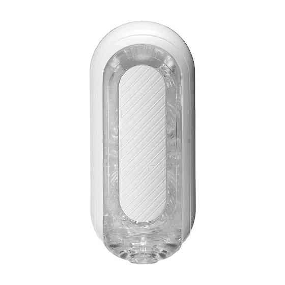 Мастурбатор Tenga Flip Zero Gravity White, змінна інтенсивність стимуляції, розкладний Sex Aura Київ