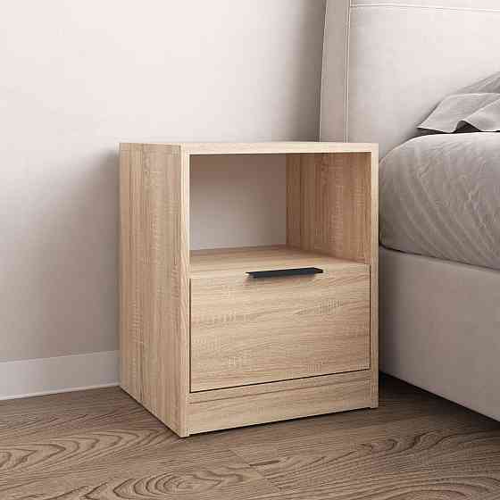 Тумба прикроватная VAYS M-31, с ящиком и полкой, ЛДСП, 40х35х50 см – для спальни Львов