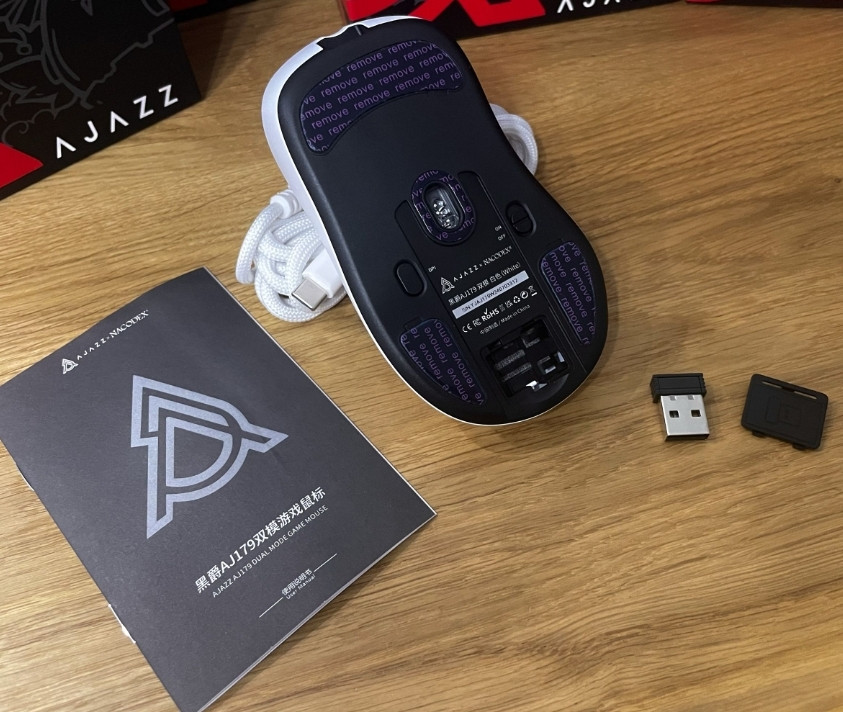 НОВЫЕ Мышки Ajazz AJ179 Wireless PAW3395 | ИГРОВА Харьков - изображение 5