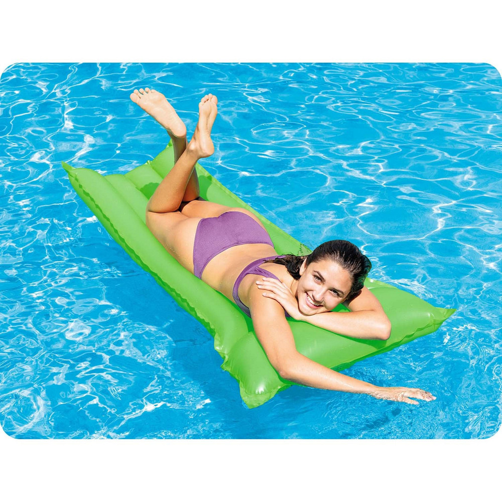 Матрас надувной для плавания Intex 59717 зеленый, 183 х 69 см Киев - изображение 3