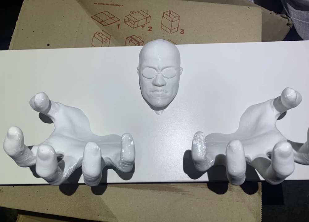 Дизайнерський вішак на стіну для одягу та декору інтер'єру Морфеус Днепр - изображение 2