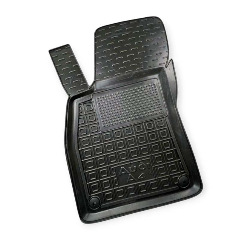 Коврики салона автомобиль Ауди  А4 В6, В7 (2000-2008) борт 2,5 см, с перемычкой Мукачево - изображение 3