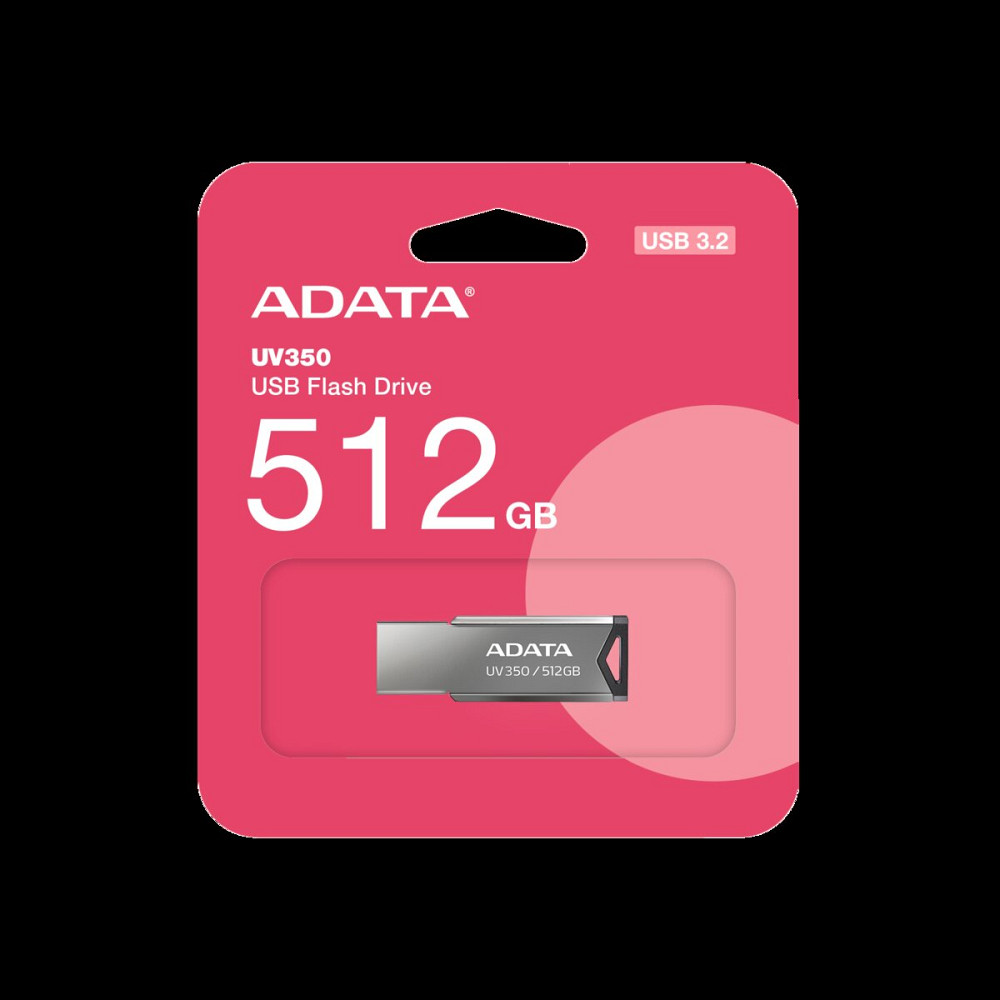 Flash A-DATA USB 3.2 UV 350 512Gb Silver Київ - фото 3