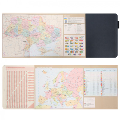 Тижневик Leo planner А5 датований 2026 "Binario", м'який, темно-синій, 368 сторінок (252639) Вінниця - фото 6