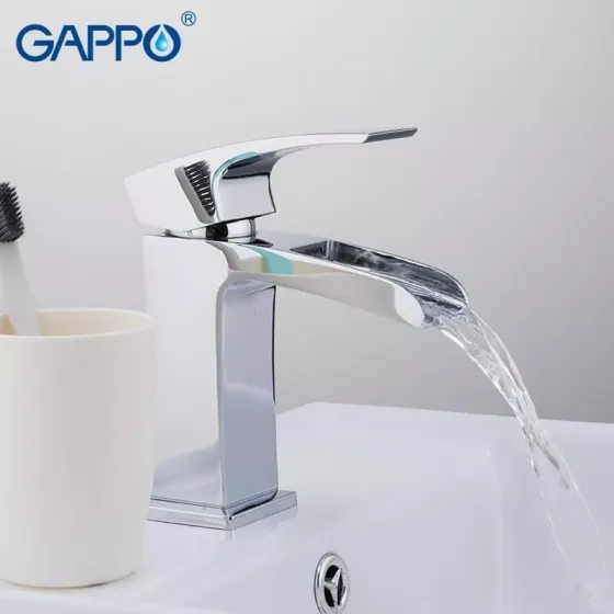 Змішувач для умивальника GAPPO G1007-20 хром Київ