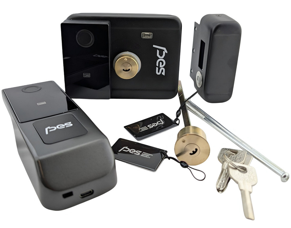 PES Gate 2 чорний електромоторний замок для каліток Київ - фото 4