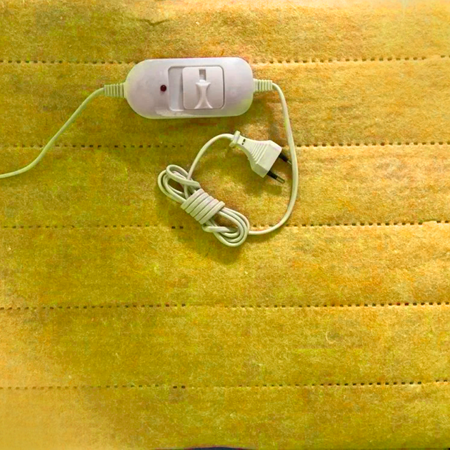 Електричне простирадло Yasam 120×160 см із підігрівом Жовтий Вінниця - фото 5