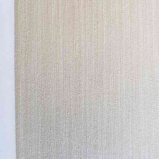 Шпалери метрові вінілові на флізелін дизайнерські Erismann Elle однотонні тонка смужка під тканину золотисті Київ