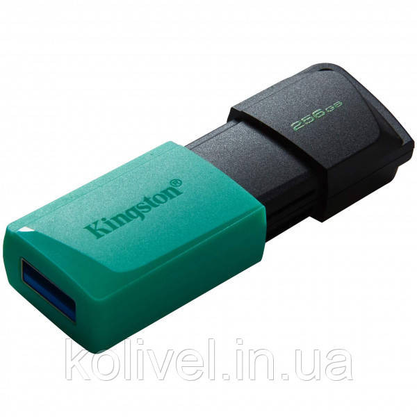 USB Flash Kingston DT Exodia M 256GB USB3.2 Gen1 Black/Teal, Retail (DTXM/256GB#) Киев - изображение 2