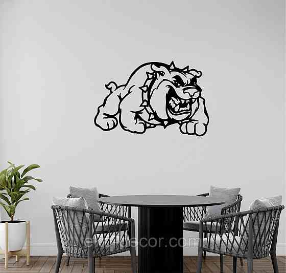 Декоративне настінне Панно «Бульдог - Спайк», Декор на стіну Київ