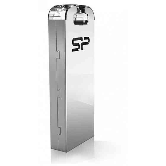Flash SiliconPower USB 2.0 Touch T03 16Gb Transparent no chain metal Киев
