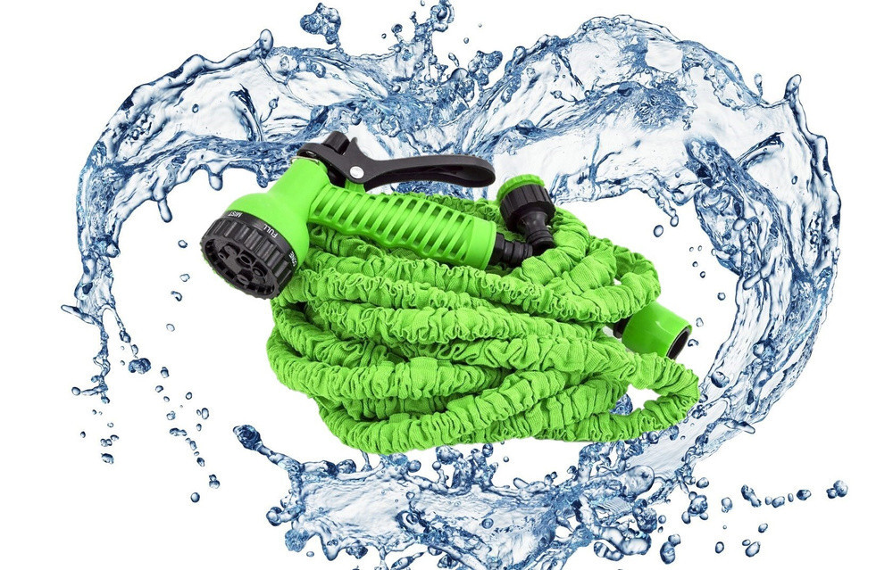 Шланг садовий Мagic House 52.5м175FT, що розтягується, для поливу саду, квітів, миття машини Одеса - фото 2