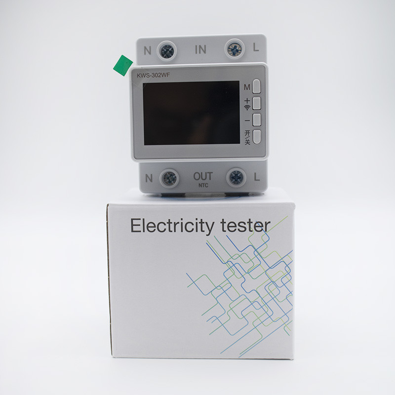 Счетчик електроенергії Wi-Fi на DIN-рейку 220 В 63 А Київ - фото 3