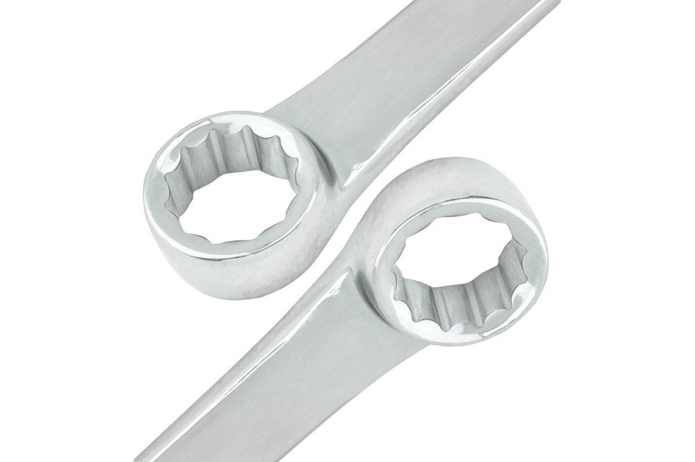 Набір ключів накидних екстра довгих 6пр. (8x10-19x21мм) ROCKFORCE RF-50622P Одеса - фото 3