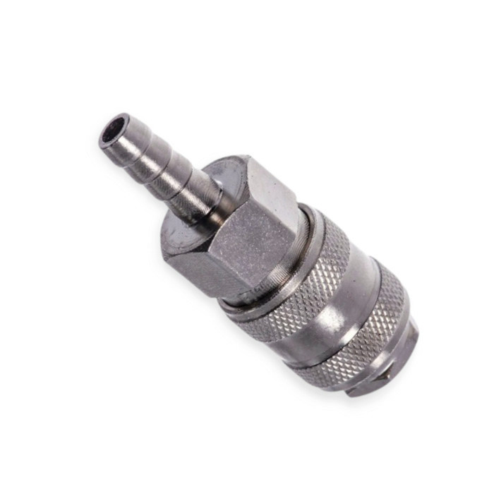 Быстросьёмное соединение с клапаном под шланг d- 6 мм Мукачево - изображение 1