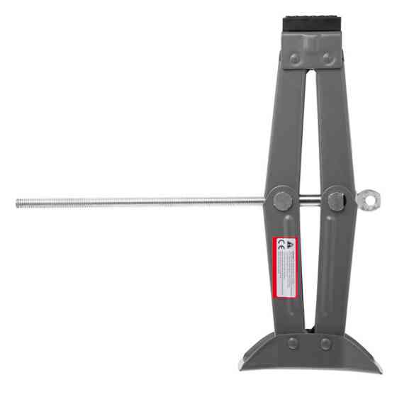 Домкрат механічний INTERTOOL GT0185, 2 т, з тріскачкою, гумовий упор, 110-400 мм, Ручний домкрат Львів