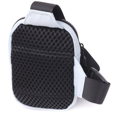 Сумка Vintage Слінг для подорожей з текстилю Блакитна (22868) Вінниця - фото 4