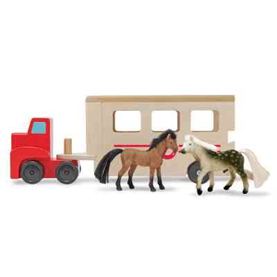 Ігровий набір Melissa&amp;Doug автомобіль-причіп для коней (MD14097) Вінниця