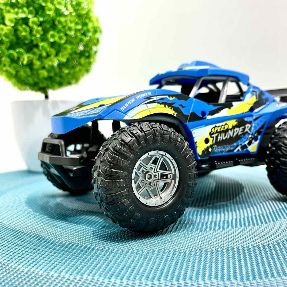 Машинка Баггі на радіокеруванні 24см акумулятор USB-зарядне Синя (0905-3) Чернігів - фото 7