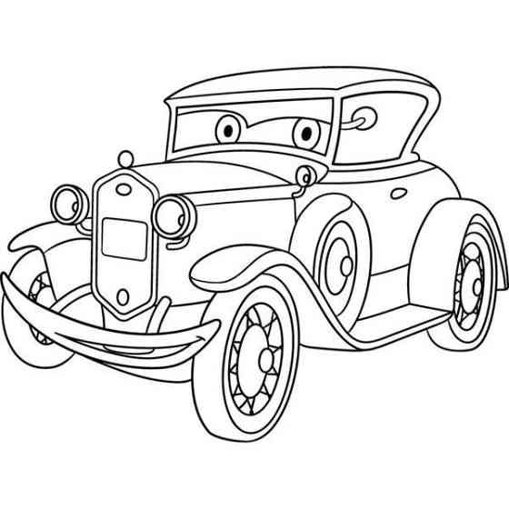 Дитяча розмальовка ArtCraft Ретро автівка 25х30 см (15068-AC) Харків