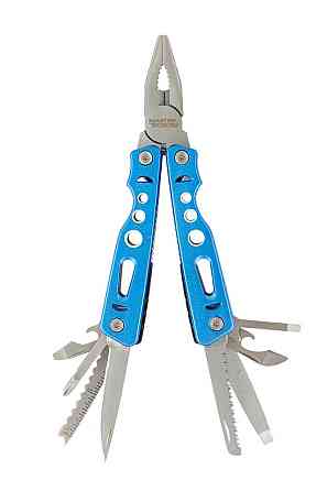 Мультитул MASTERTOOL "Плоскогубці MAXI" 15в1 алюмінієва ручка чохол 79-0525 Рівне