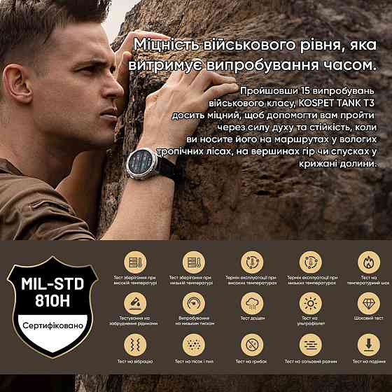 Kospet TANK T3 Silver Киев
