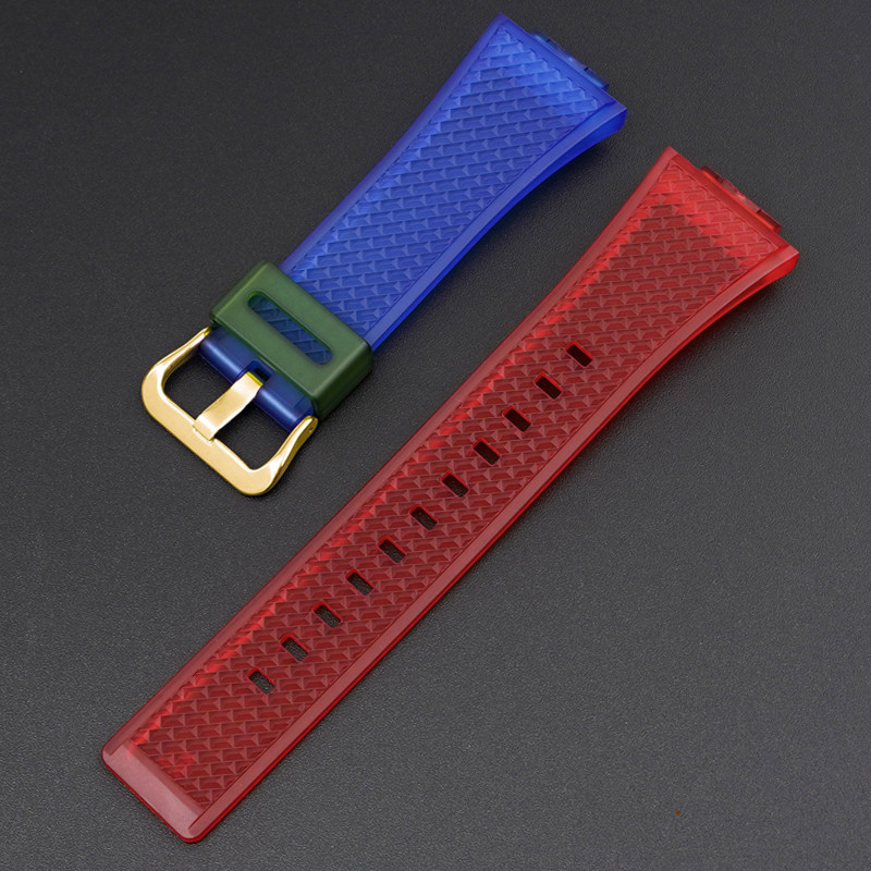 Ремешок для Casio G-Shock GA-100/110 Transl-Red-Blue GD SBR Киев - изображение 2