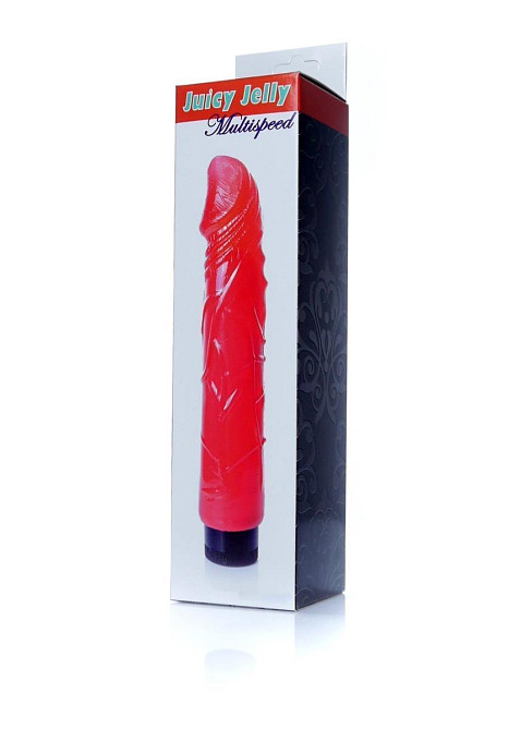Вібратор - Juicy Jelly Multispeed Red Sex Aura Київ - фото 6