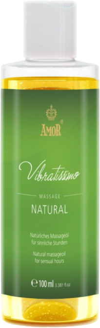 Массажное масло Amor Natural с нейтральным ароматом, 100 мл Sex Aura Киев - изображение 2