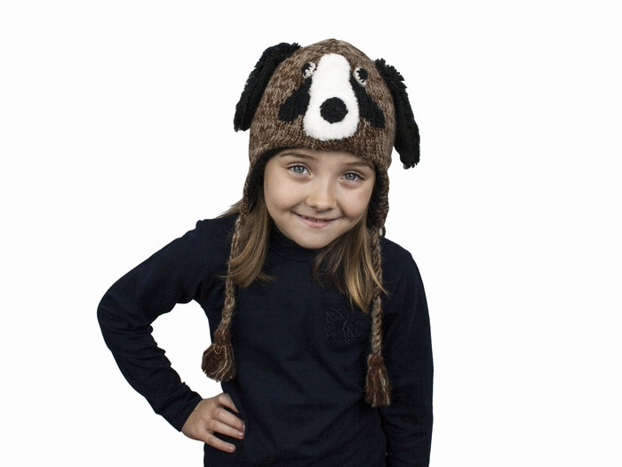 Шапка детская зимняя для мальчика Собака Киев - изображение 1