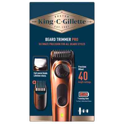 Тример Gillette King C. Beard Trimmer Pro Для бороди (8700216659659) Вінниця