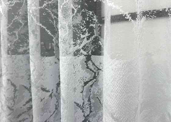 Тюль VR-Textil 1786т Жаккард Белый 300х160 см (40-015) Киев