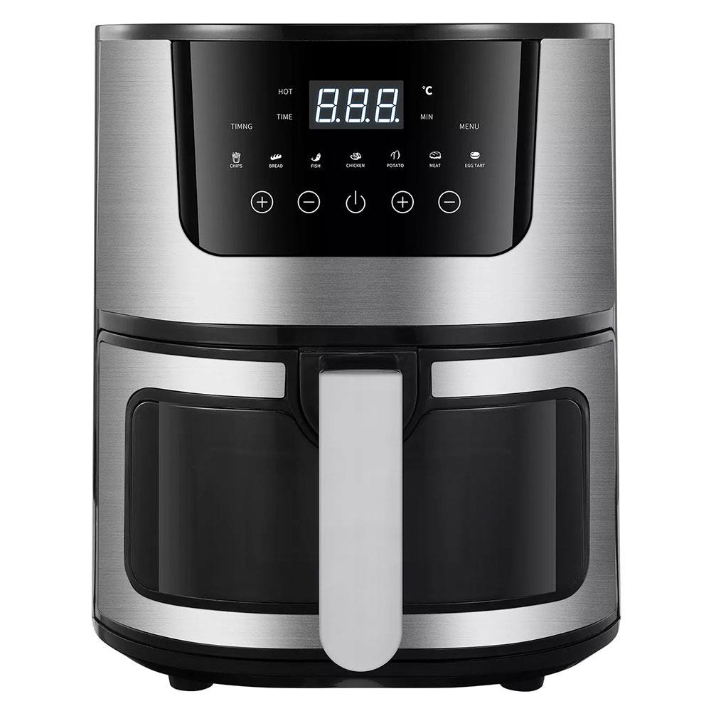 Аэрофритюрница 4200Вт, Rainberg RB-2268 + Подарок 50шт Форма для аэрогриля / Фритюрница без масла / Мультипечь Киев - изображение 3