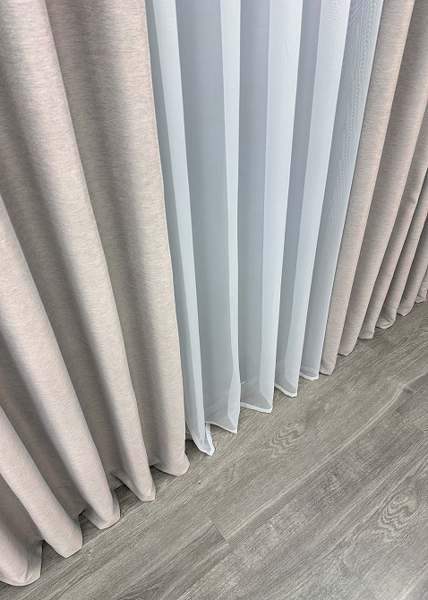 Шторная ткань блэкаут двусторонний коллекция 