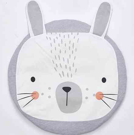 Одеяло коврик в детскую комнату Серый Зайка Винница