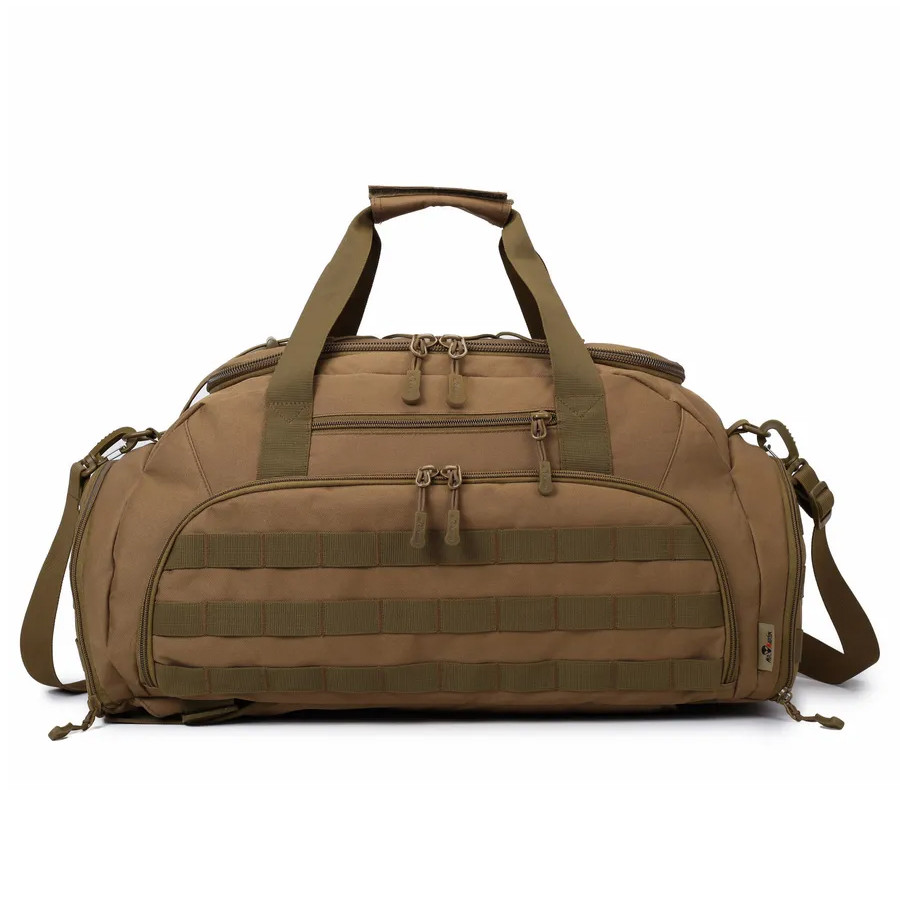 Дорожня тактична сумка-трансформер — рюкзак + сумка через плече CN-14 Львів - фото 4