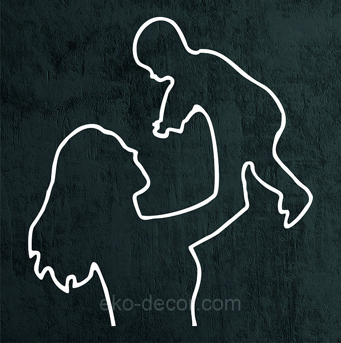 Декоративне настінне Панно «Мати та дитина», Декор на стіну Київ - фото 7