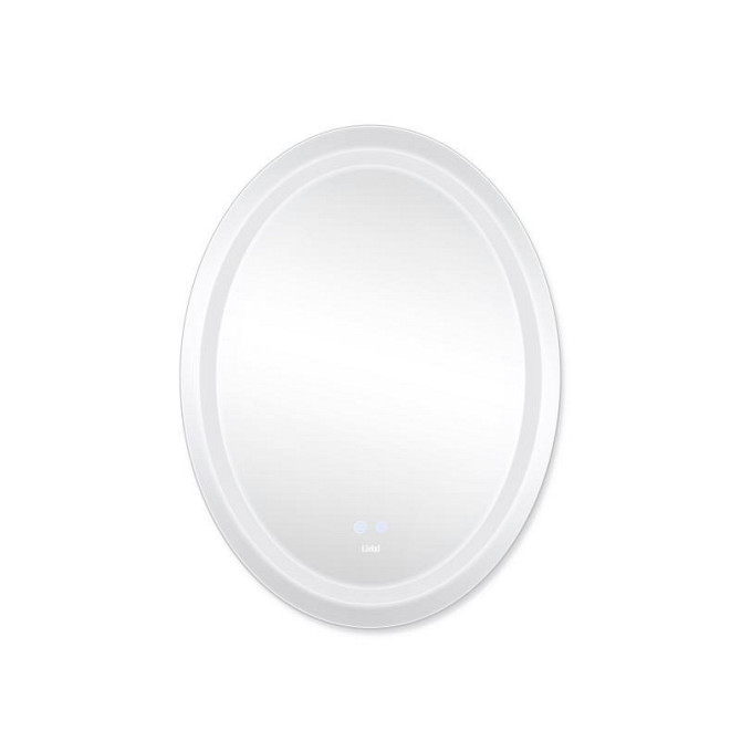 Дзеркало овальне для ванної Lidz Vida 800х600 з LED-підсвіткою Touch, з антизапотіванням, LD78LF6080 Харків - фото 4