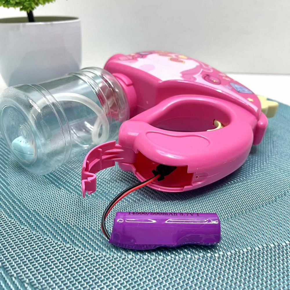 Автомат водяний на аккамуляторі 16см Рожевий (X4C) Чернігів - фото 8