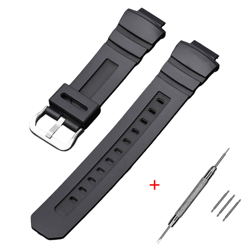 Ремінець для Casio G-Shock G-7700 Black SI SBR Київ - фото 1