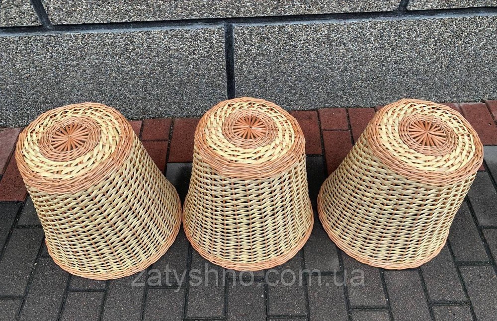 Люстра плетена з лози Київ - фото 2