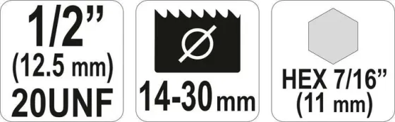 Адаптер HEX 1/2