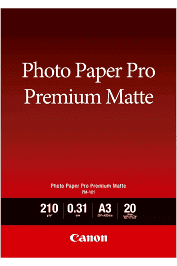 Фотопапір CANON Photo Paper Premium Matte A3 PM-101, 20 арк. Київ