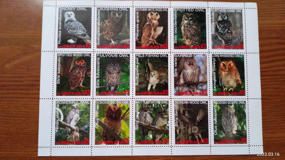 Марки. Фауна. Блок. 2014 рік (Д-2) Полтава - фото 1